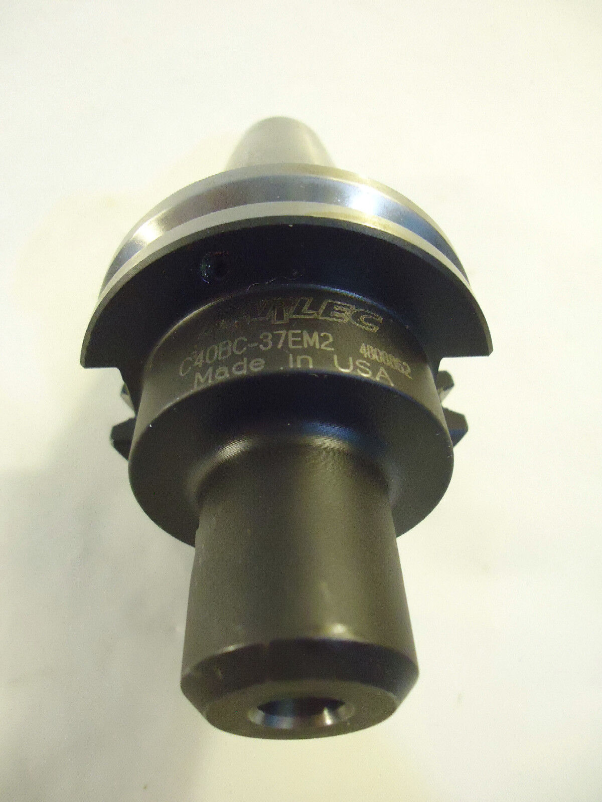 PARLEC CAT 40 End Mill and Tool Holder, USA, #C40BC-37EM2, Used.