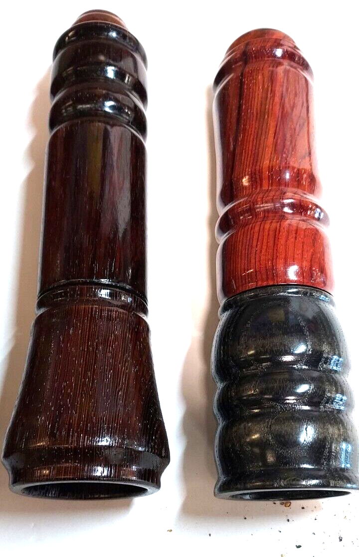 Peppermill Grinder 4 pcs (3 New, 1 demo unit) Exotic Woods, Shaftless, Ceramic