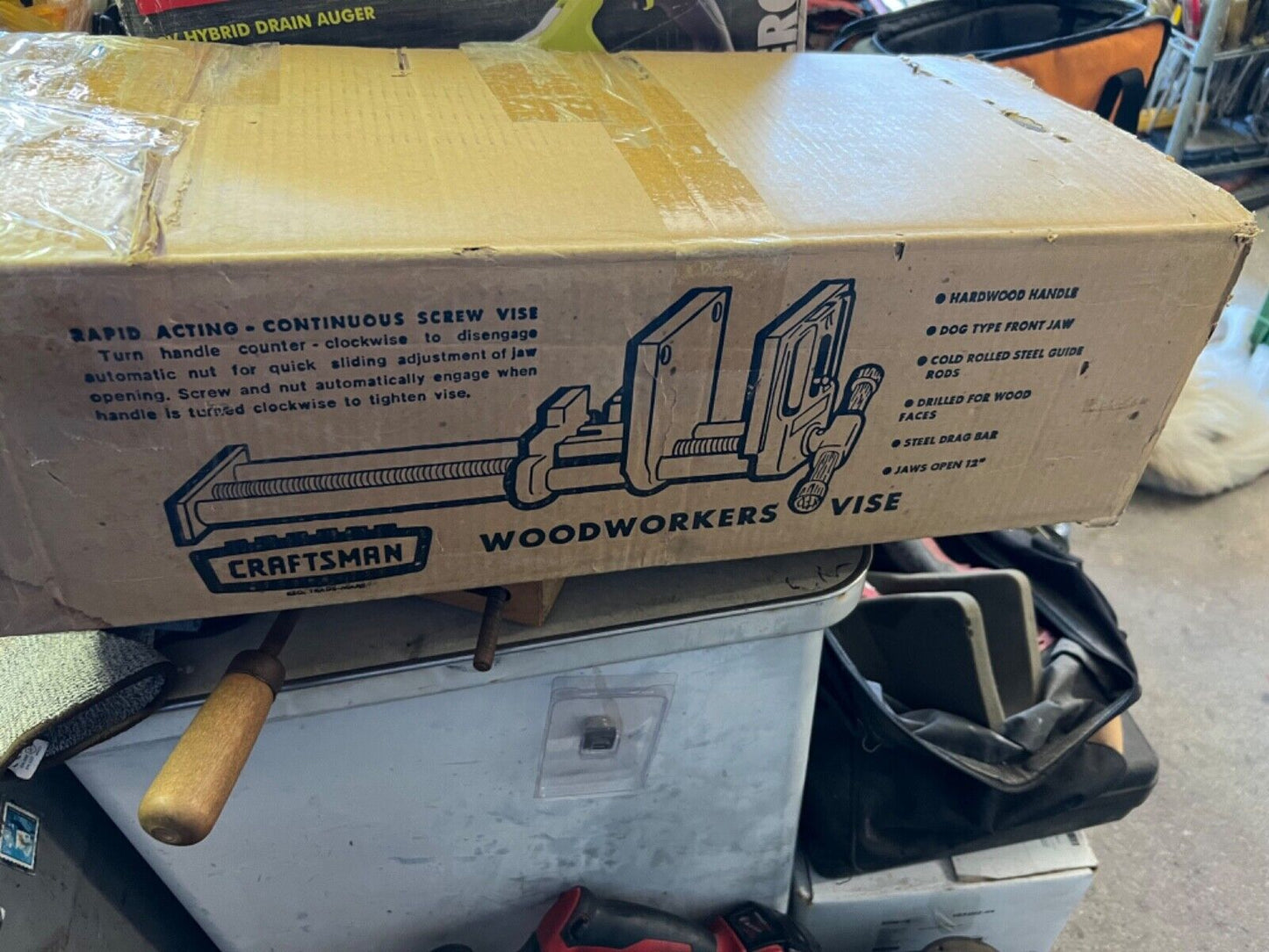 craftsman wood workers vise, new, original box, free ship