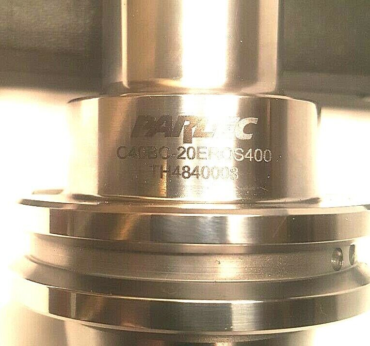 PARLEC CAT40 C40BC-20EROS400 EROS PRECISION ERos20 COLLET CHUCK, 4" Proj. VGC