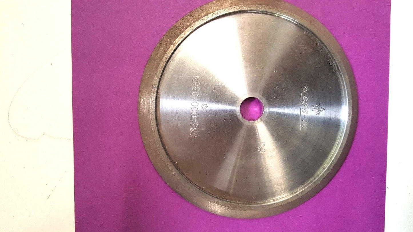 Diamond 6" Profile Wheel, Metal Bonded Sintered, 3/8 x 45º Bevel, New
