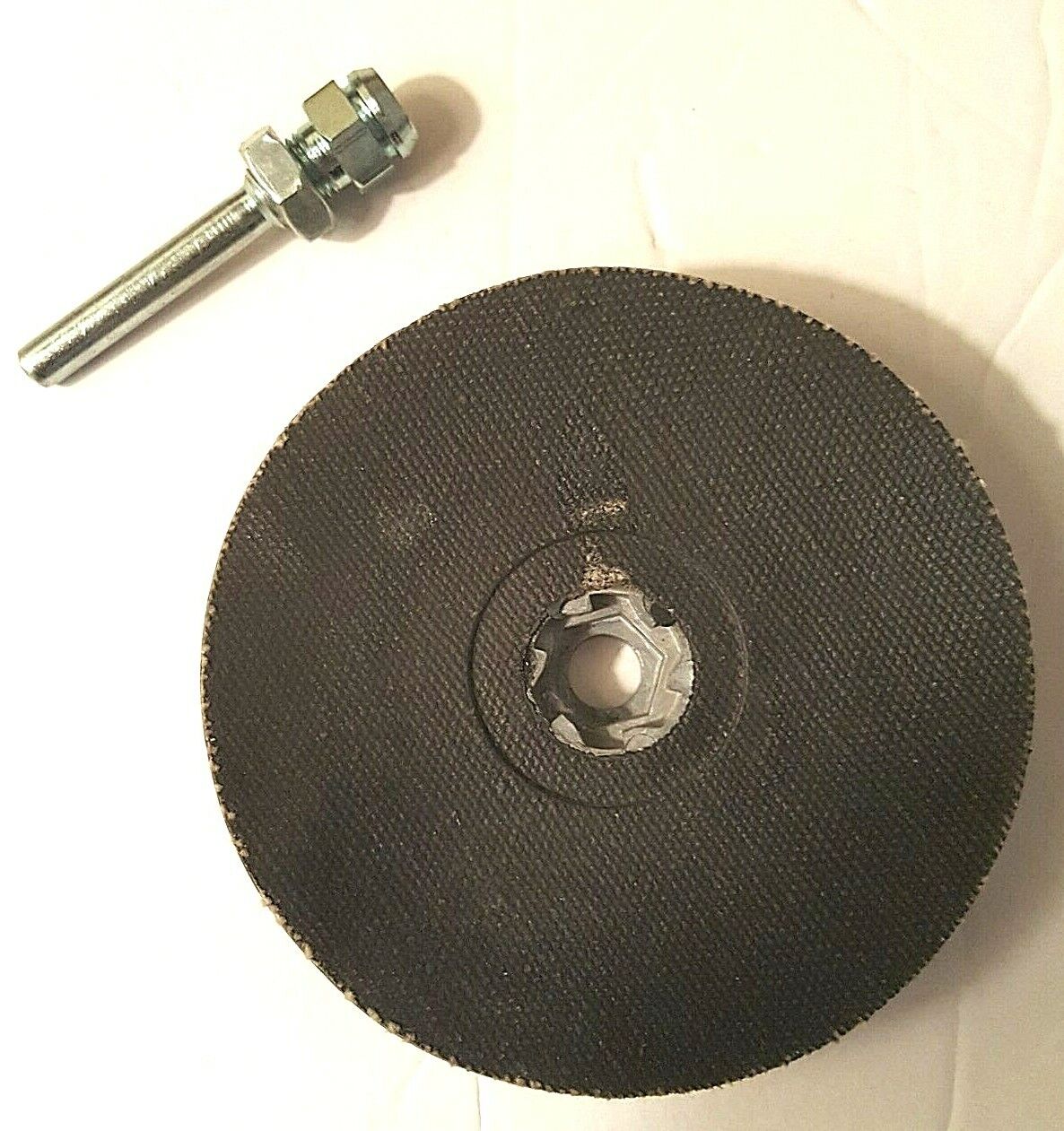 MERIT 4" POWERLOCK TYPE 1 Flexible Backing Pad w/ 1/4" Shank, NEW/OTHER