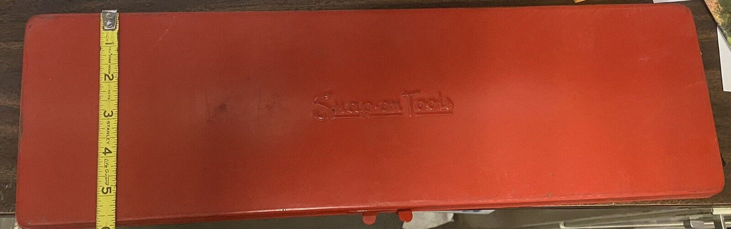 Snapon Metal Tool Box For 1/4” Drive Master Set.
