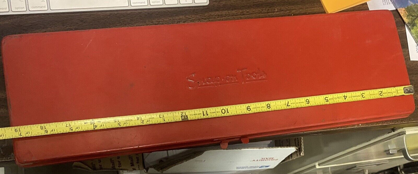 Snapon Metal Tool Box For 1/4” Drive Master Set.