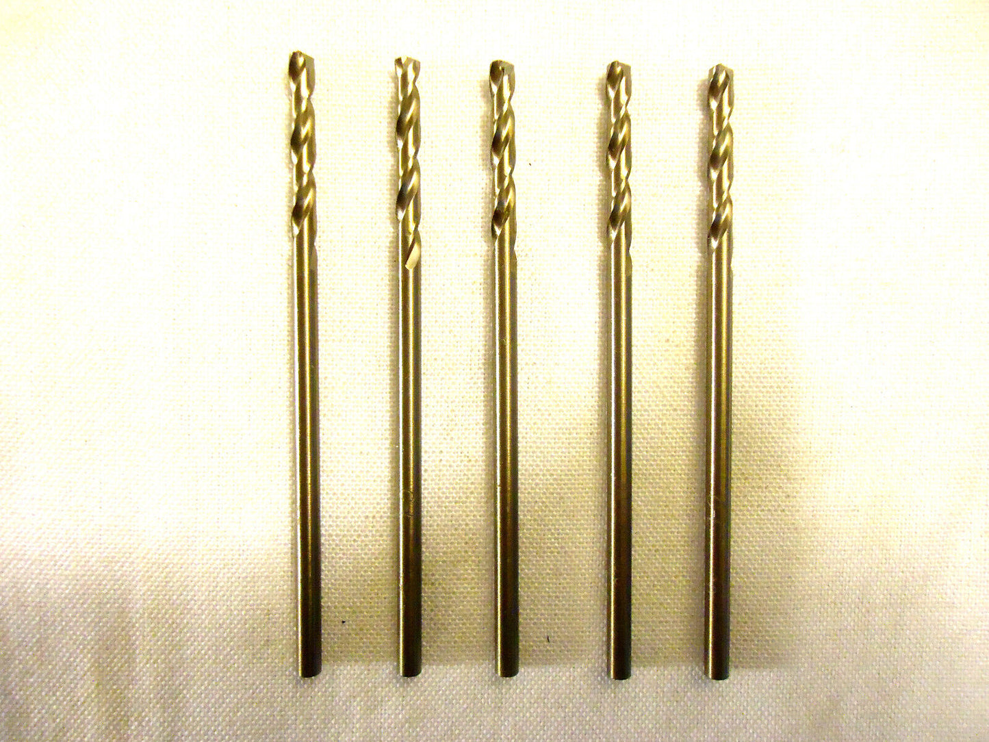 Drill Bits, #35 Cobalt, USA, Chicago Latrobe, 5 pc Lot, New/Other.