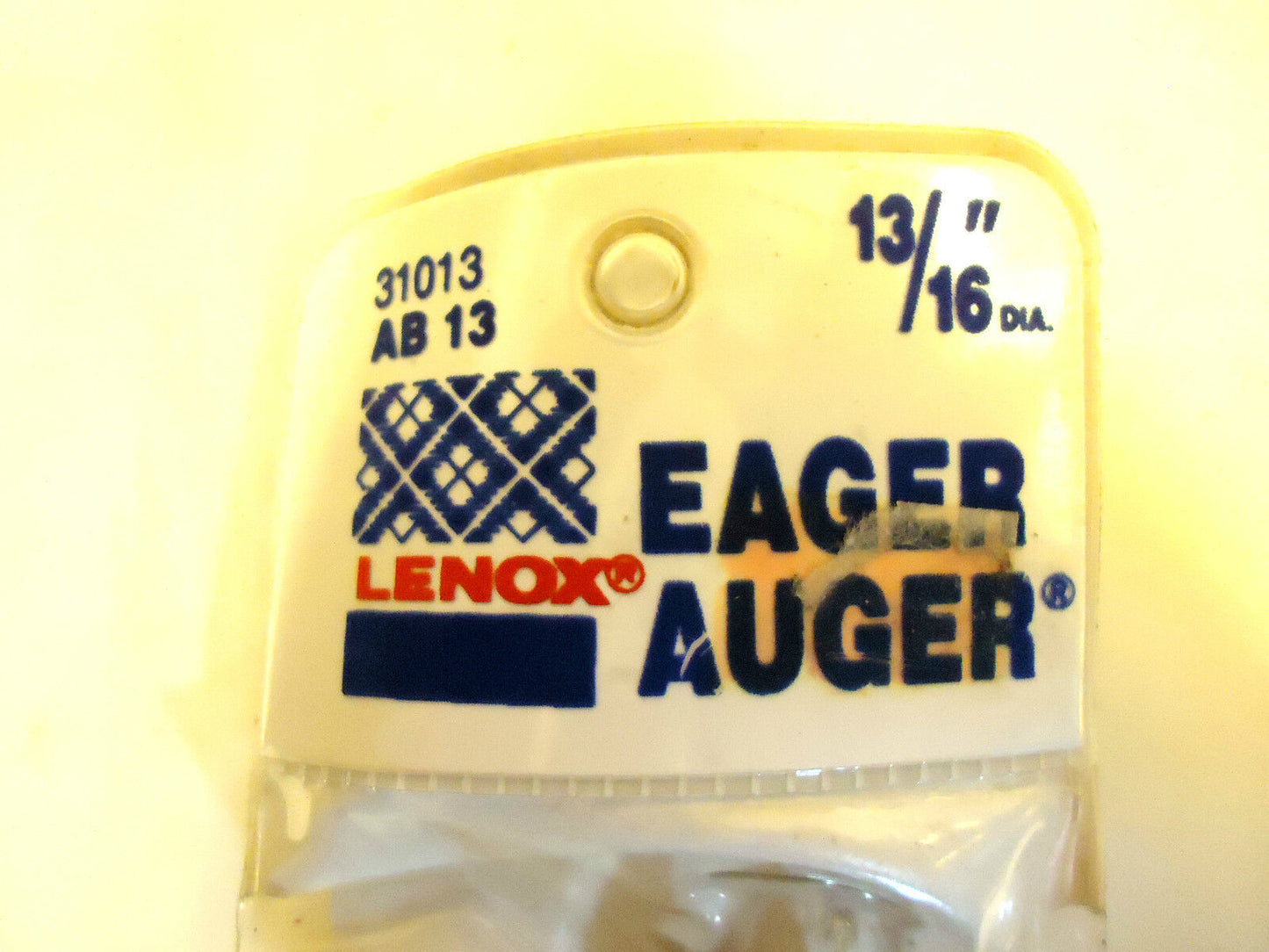 Lenox #31013 AB 13 Eager Auger 13/16” Self-Feeding Drill Bit, USA, NEW/OTHER