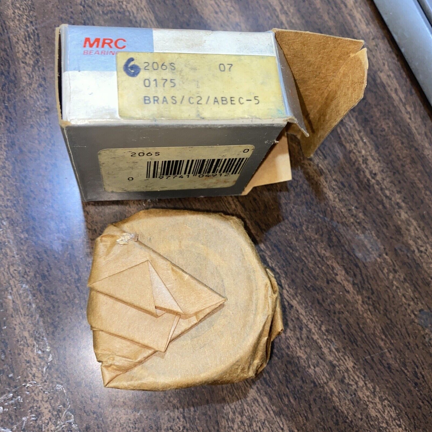 MRC Bearings #206s, 30x62x16
