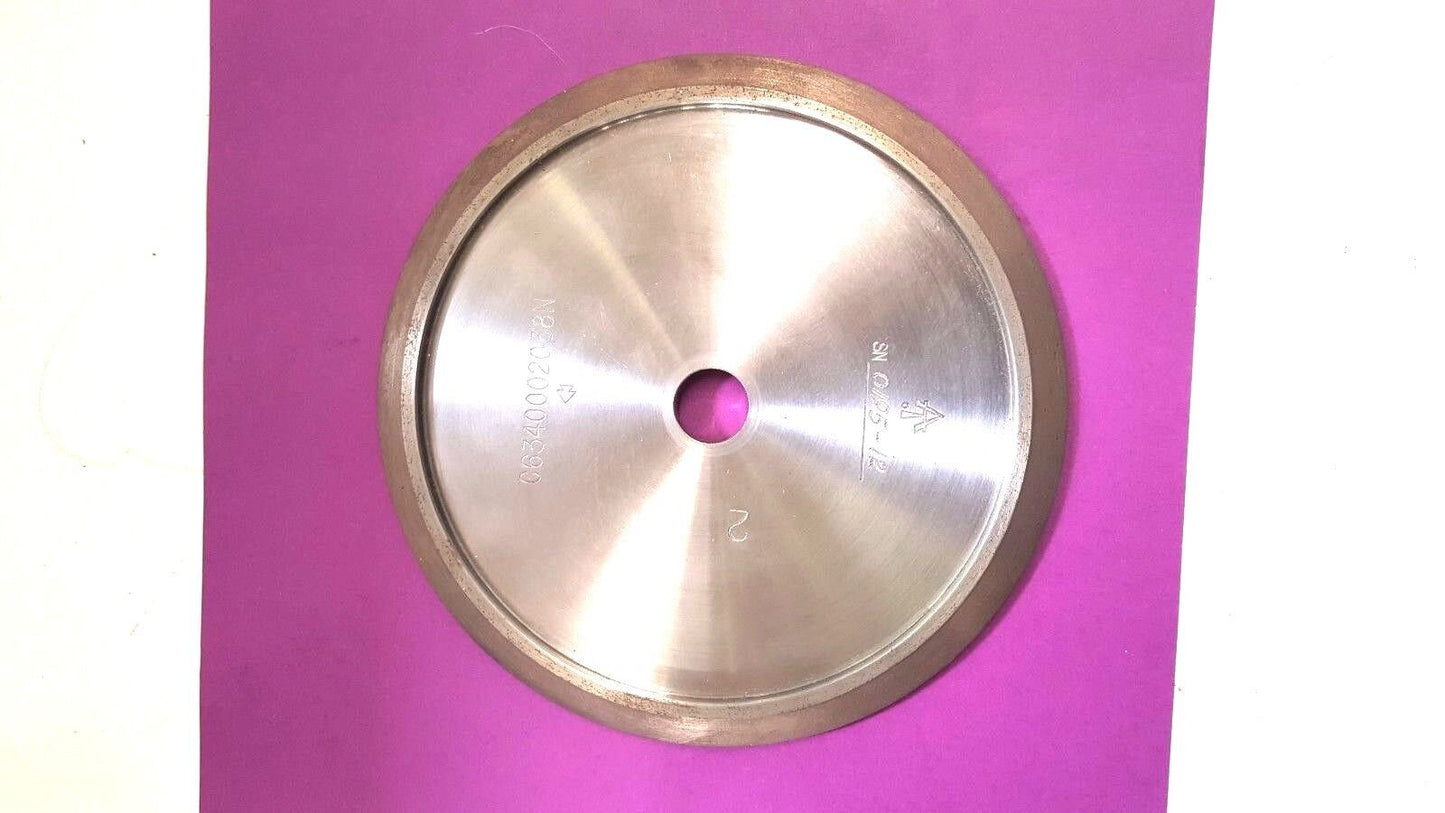 Diamond 6" Profile Wheel, Metal Bonded Sintered, 3/8 x 45º Bevel, New