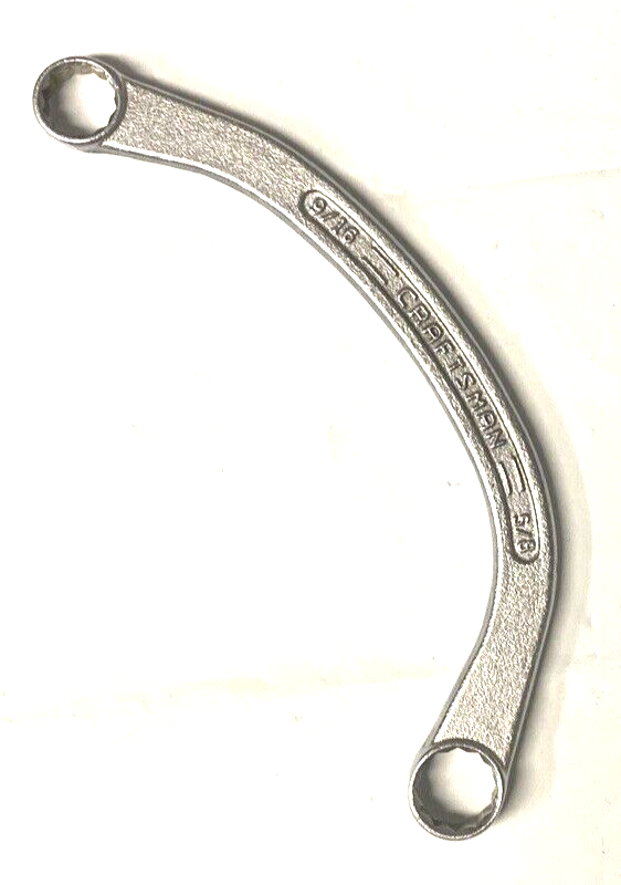 Craftsman Usa 4376 Starter And Manifold Wrench 9/16 And 5/8”, 12 Point