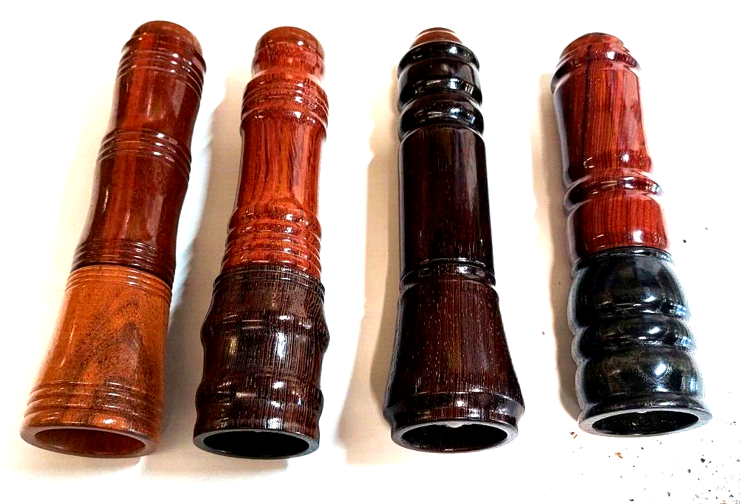 Peppermill Grinder 4 pcs (3 New, 1 demo unit) Exotic Woods, Shaftless, Ceramic