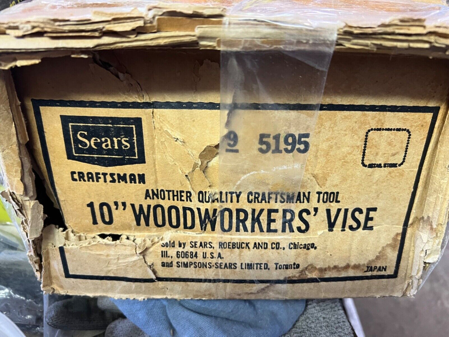 craftsman wood workers vise, new, original box, free ship