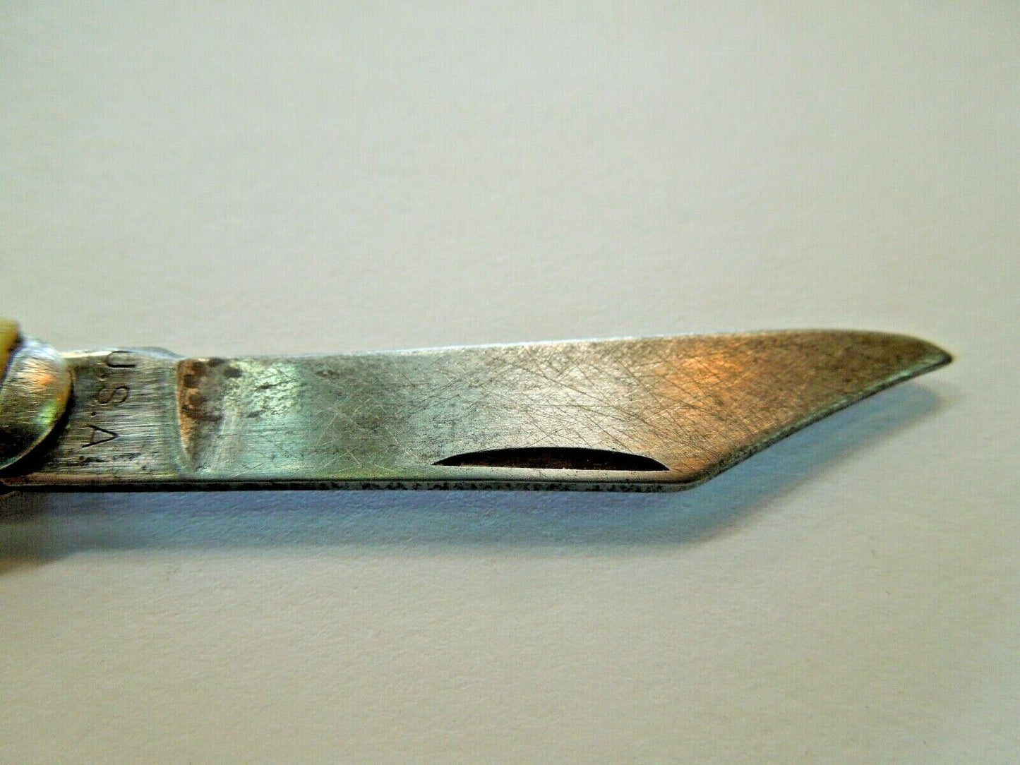 Vintage "DRINK Coca-Cola IN BOTTLES 5 Cent" Key Chain Pocket Knife, U.S.A.