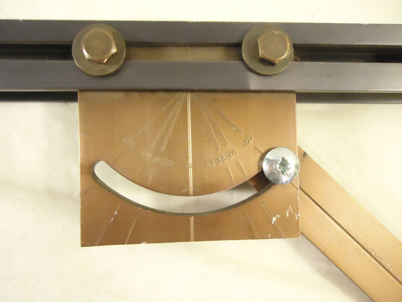 Vintage SAW MATE Model SM2460, Protractor Attachment Only, Used.