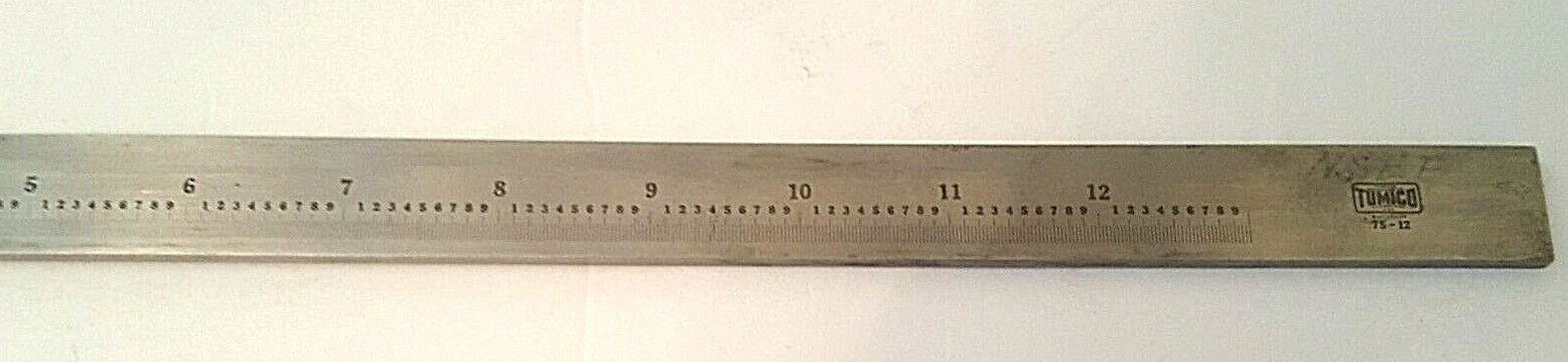 Vintage TUMICO 75-12 Vernier Caliper with Nib Style Jaws, 0-12" Range, .001"