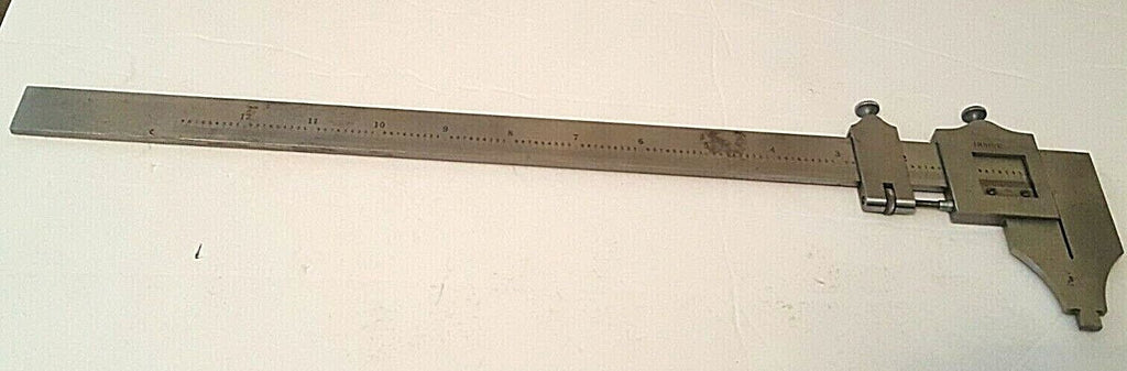 Vintage TUMICO 75-12 Vernier Caliper with Nib Style Jaws, 0-12" Range, .001"