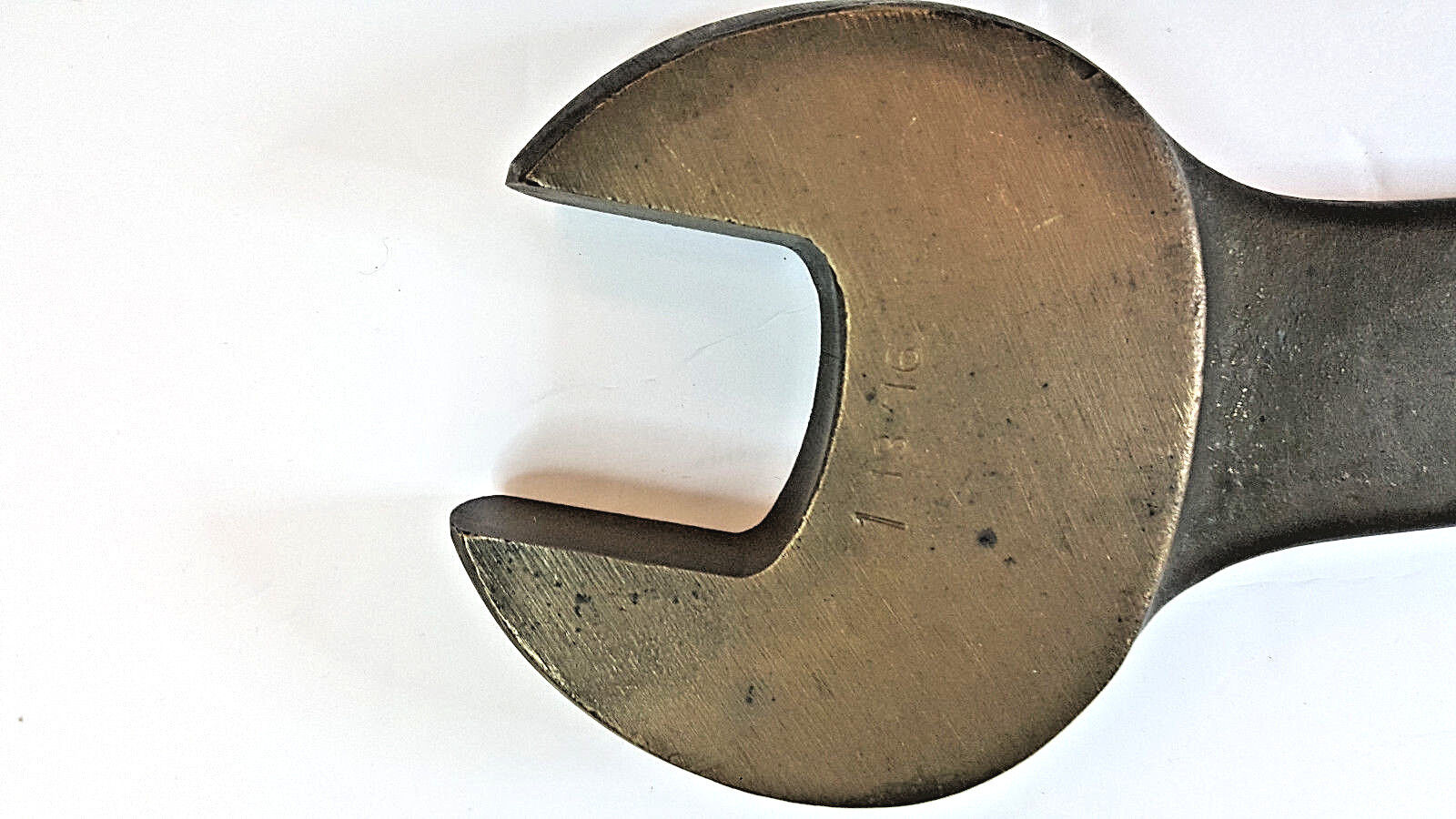 AMPCO Beryllium Copper W772C Dbl. Ended Open End Wrench 1-5/8” x 1-13/16”, Used