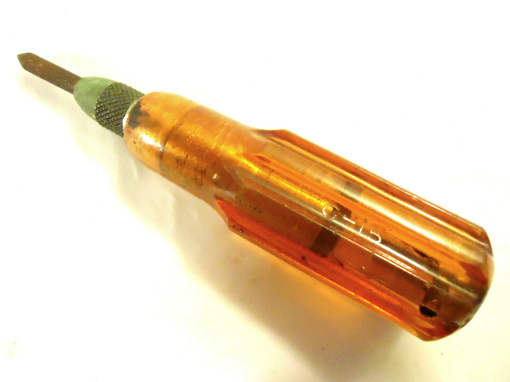 Vintage VINCO Automatic Center Punch Master Kit, Wooden Box, Circa 1947, Used.