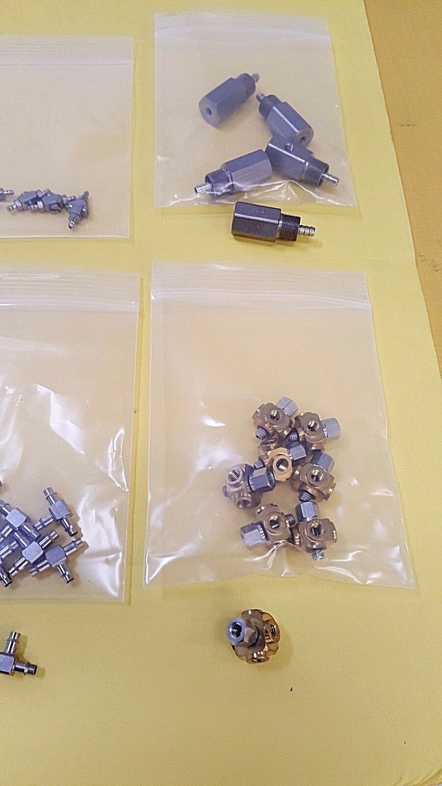 Clippard Minimatic Miniature Pneumatic Fittings, 200+ PCS. Assorted Lot, New/Oth