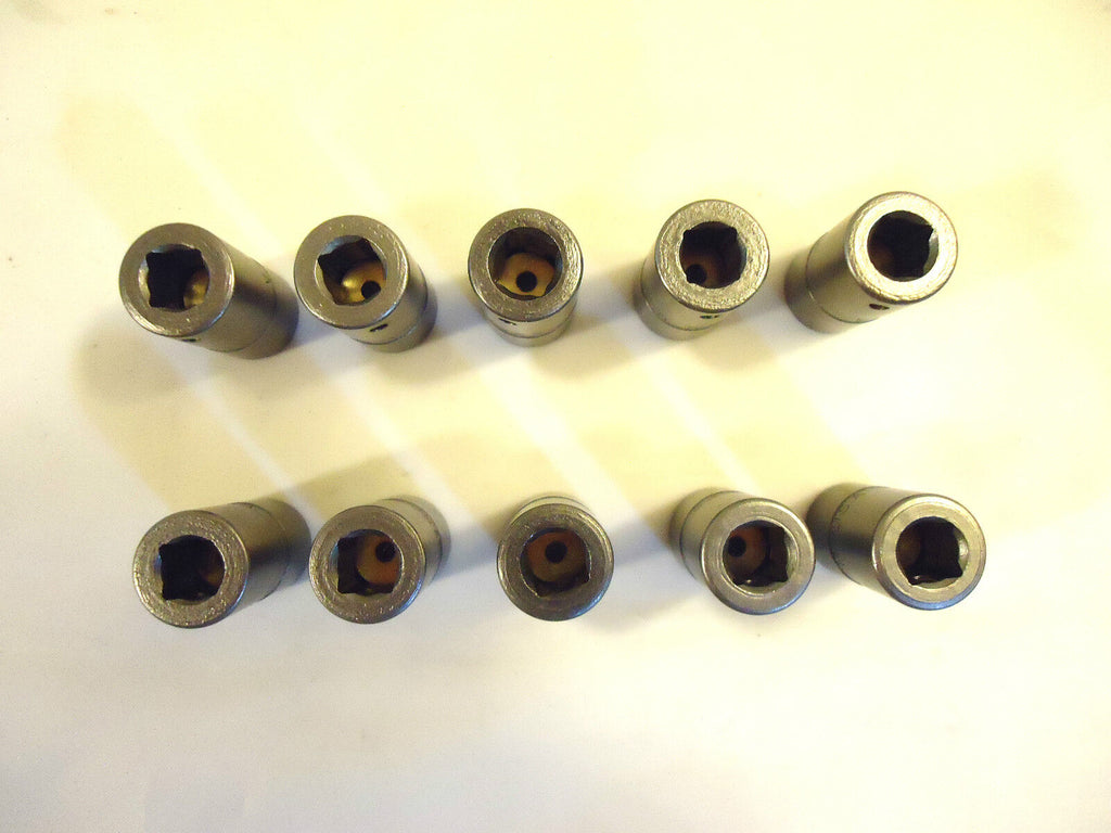 Magnetic Sockets, 10 pcs, 1/4” Drive X 11/32" Hex, Hanson, USA, #93641