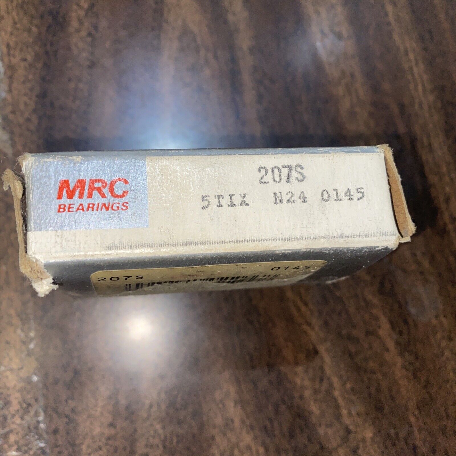 MRC Bearings #207s, 1.378ID X 2.835OD.