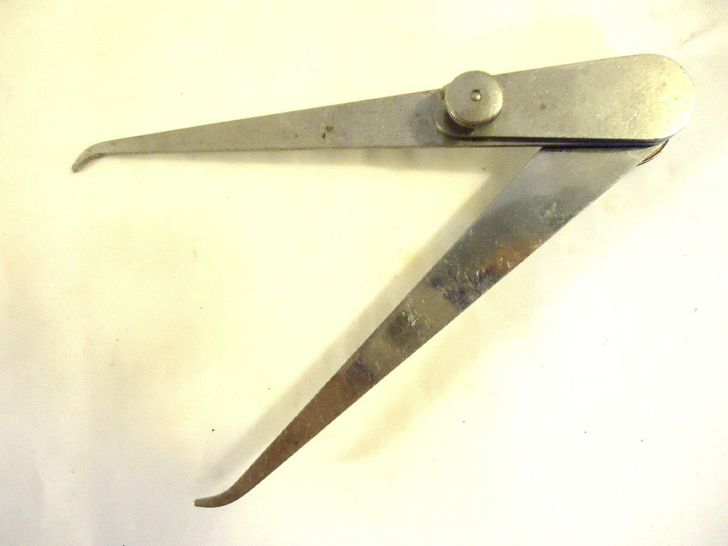 Vintage Starrett Lock Joint Transfer Style 6” Inside Caliper, Used.