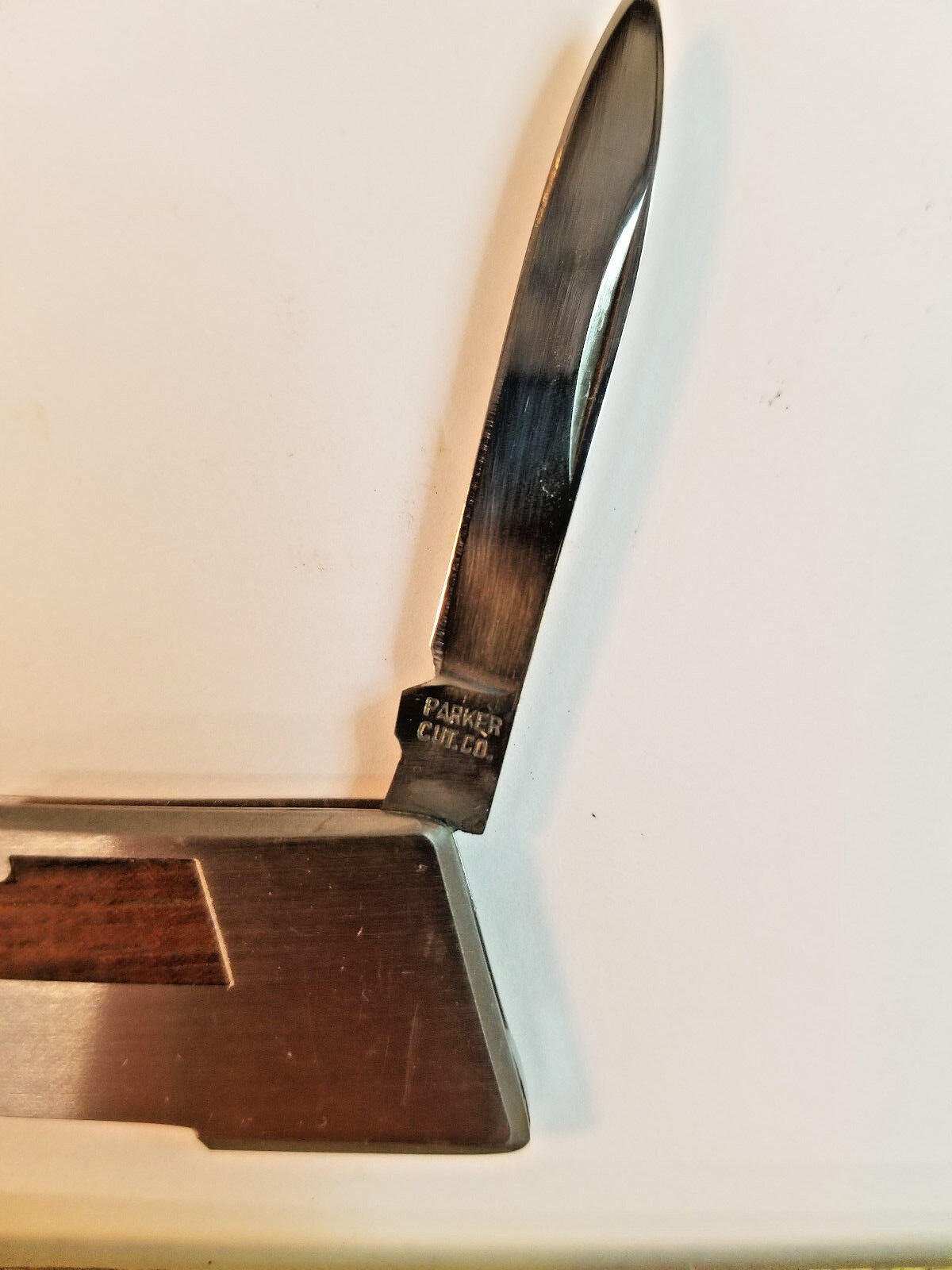 VTG Parker Eagle 3 Blade Knife, NEW, # 893, Wood Inlay Handle, Free Shipping