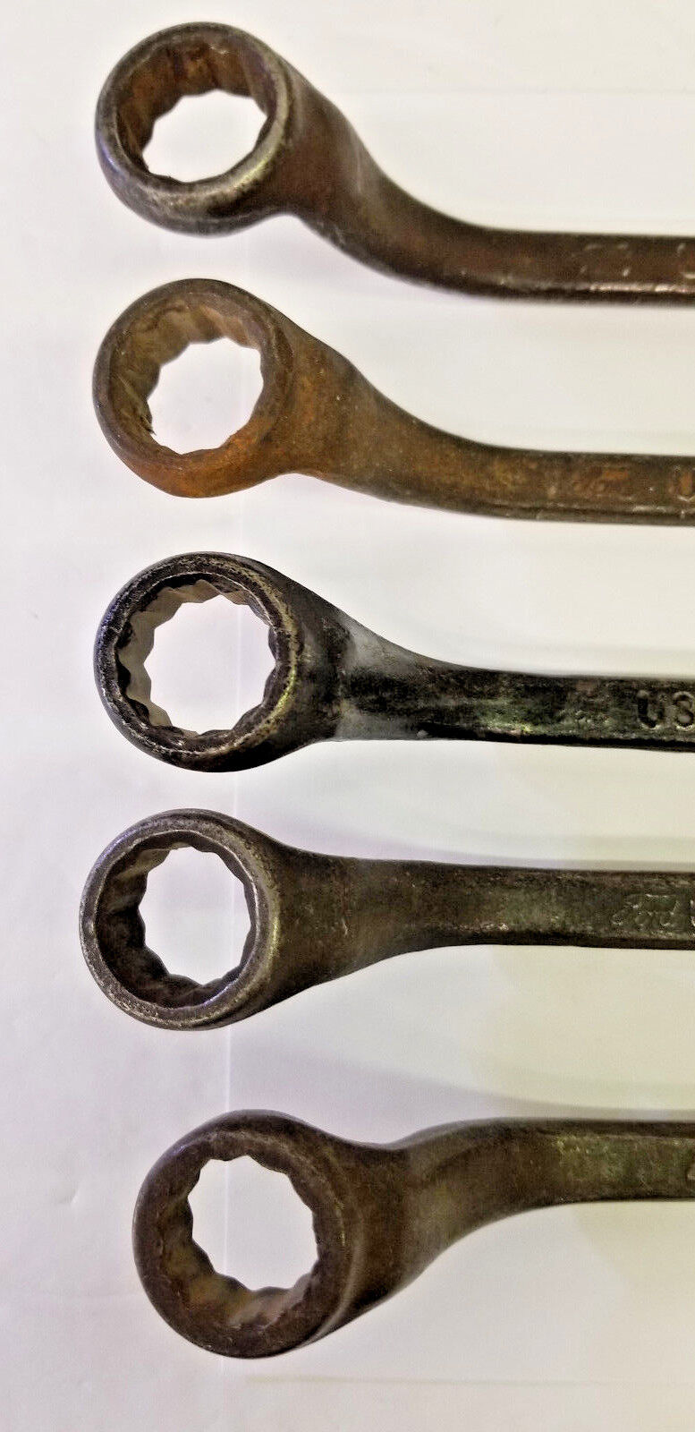 Vintage * Ford * USA Wrenches, 1 Lot, Five Variations 01A – 17017B  Wrenches