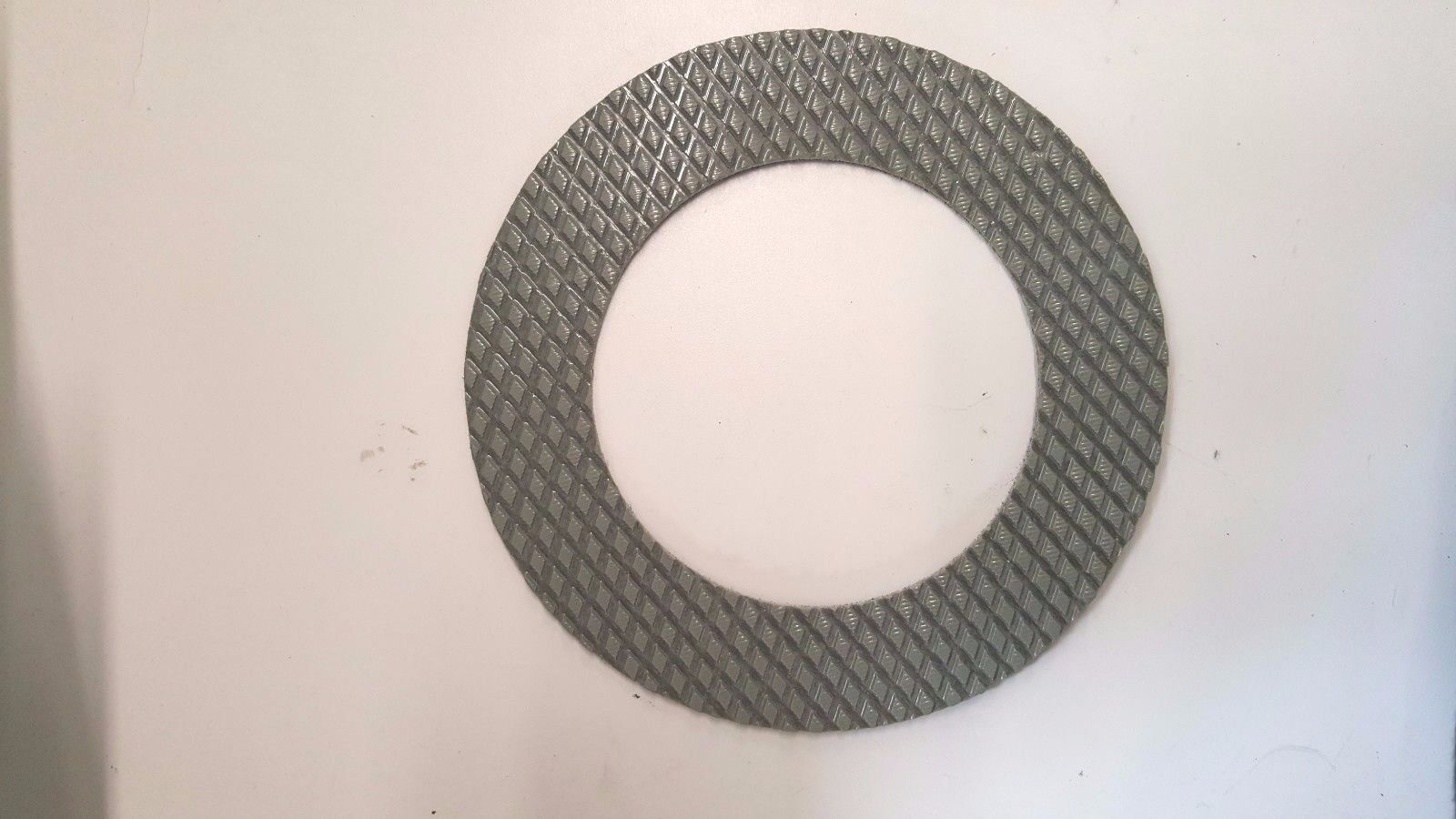 Diamond Resin Polishing Pads, 7-3/4” with 5” Arbor Hole, Hook & Loop Backing