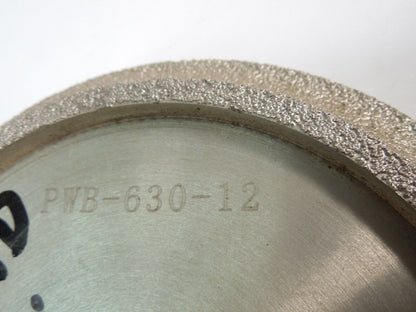 Brazed Diamond 6" Demi-Bullnose Profile Wheels, Marble/Granite, 1/2" Radius, 30g