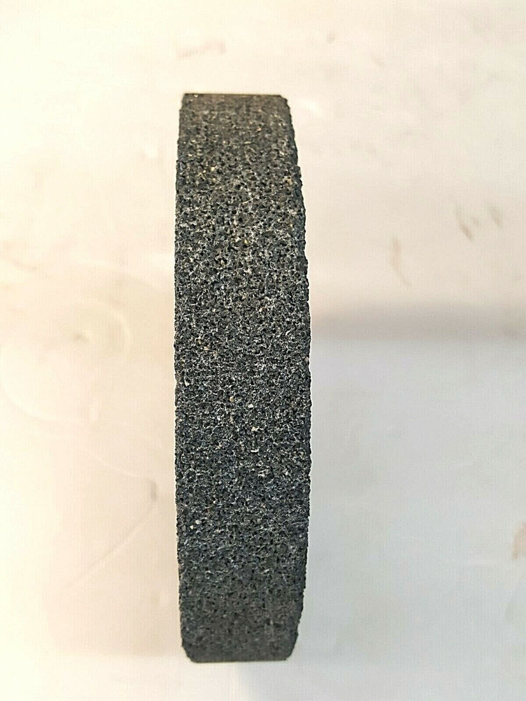 CARBORUNDUM GRINDING WHEEL 24 GRIT 6" X 1" X 3/4",  A24-Q6-V10, 1 RECESSED SIDE