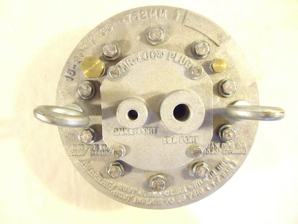 AIR-LOC PLUG Leak Locater Top Plug Plate, Used.