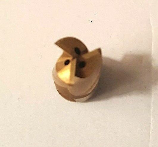 SECO Carbide MP-09512R08Z3-E03, F40M Slotting/ Milling Cutters 3/8 2pcs, Used VG