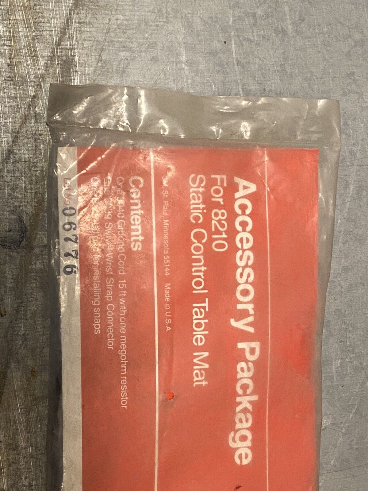 3M Accessory Package for 1864 Floor Runner NOS 8230 Partial Package Shown