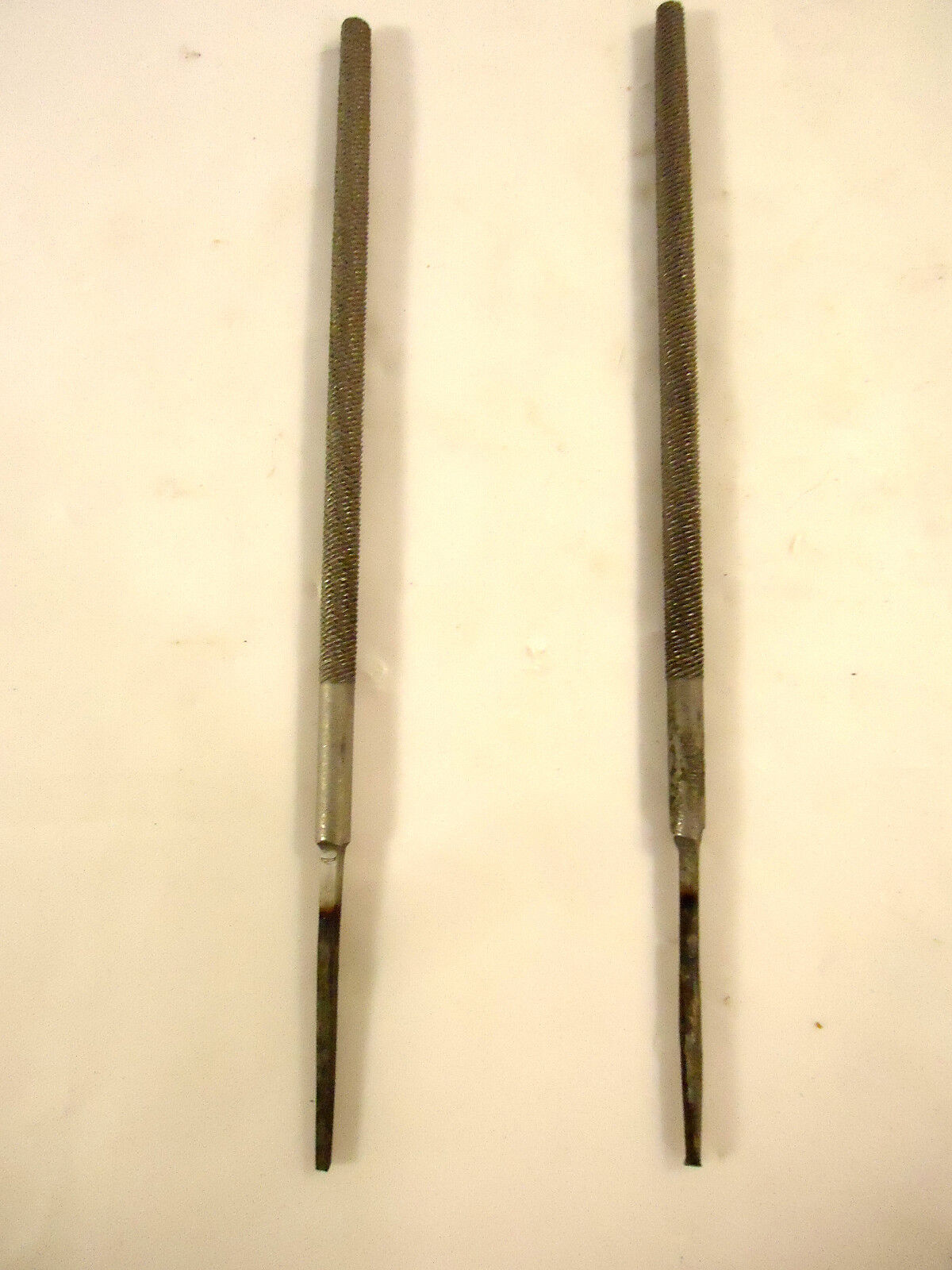 Grobet File, Mascot Div., India, 4" Long Round Files, 2nd Cut, 1 Box - 12 Files.