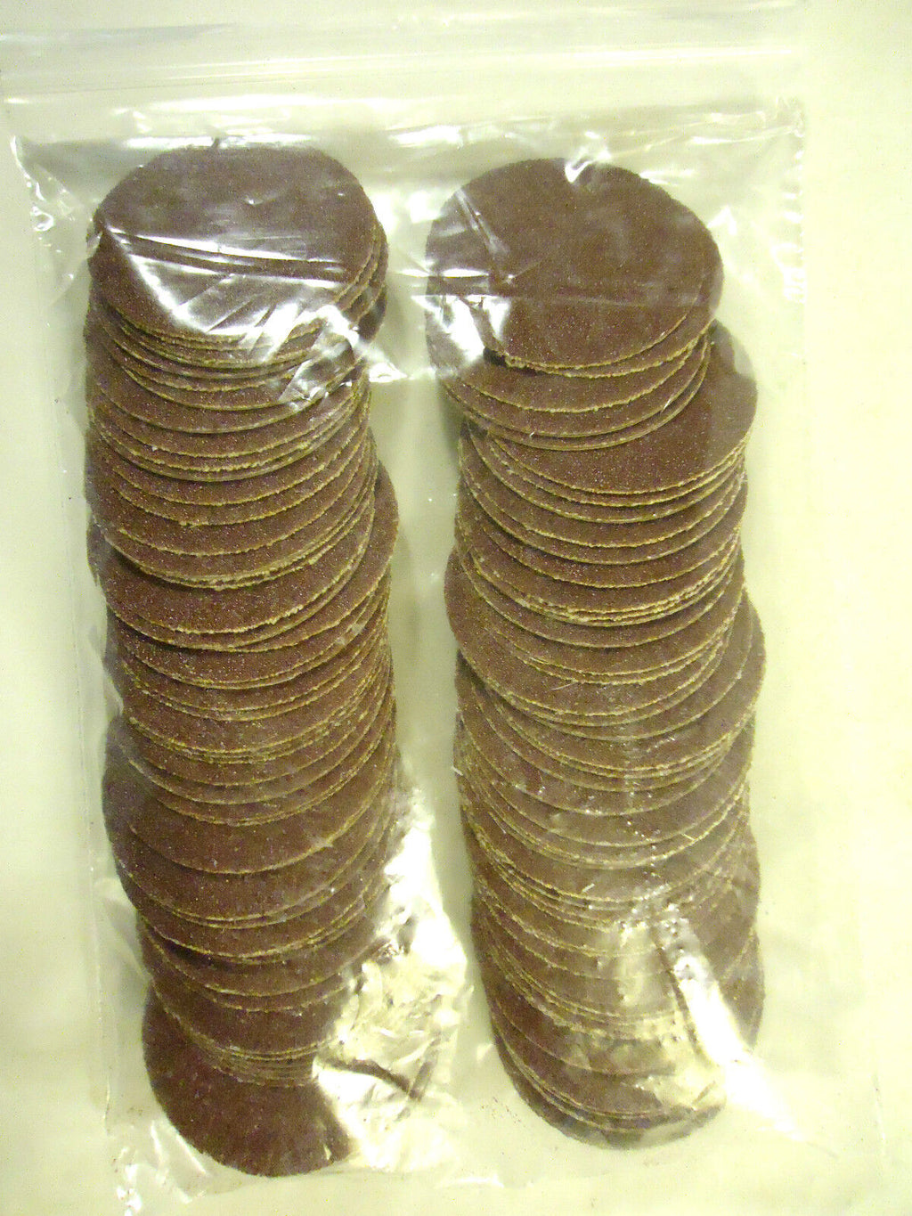 2” Adhesive Back Sanding Discs, 100 Pcs, Cloth, Aluminum Oxide, Coarse # 80 Grit