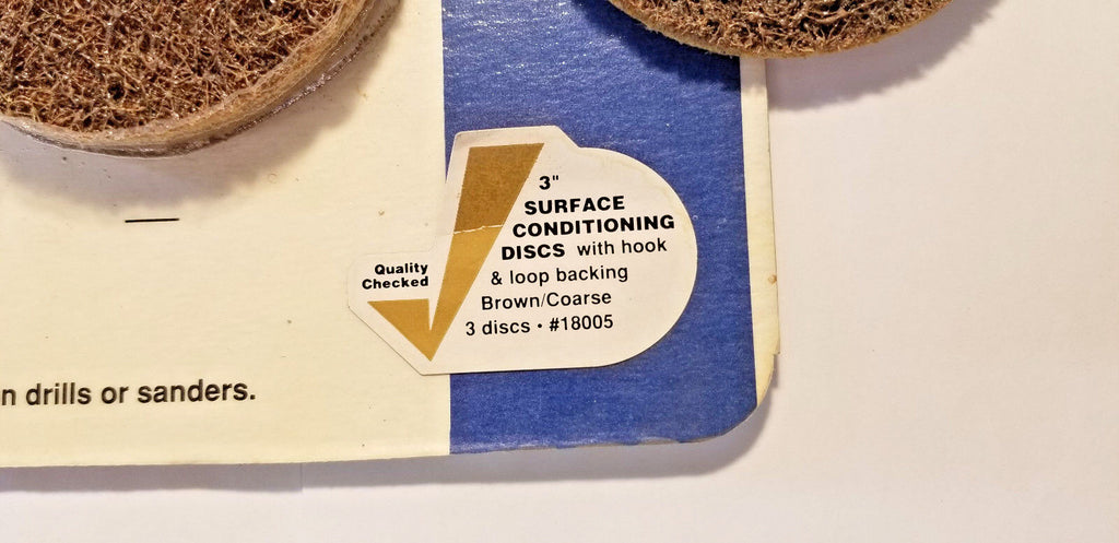 United Abrasives Sait 3" Sand-Light Coarse Surface Conditioning Disc, 24 Discs