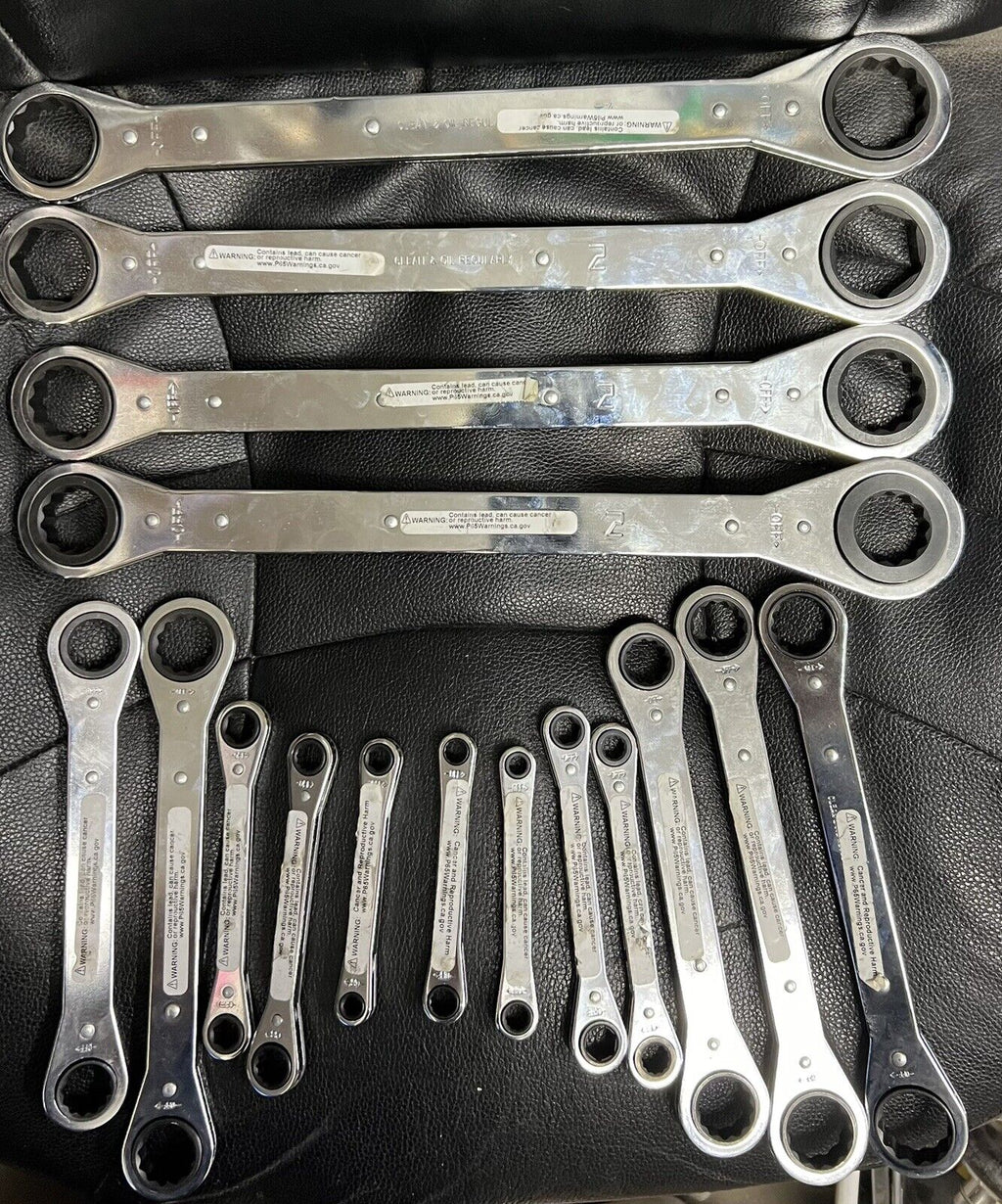 Snap-on, Double Box Ratcheting Wrenches, 1/4 To 1-1/4. New, FREE SHIP