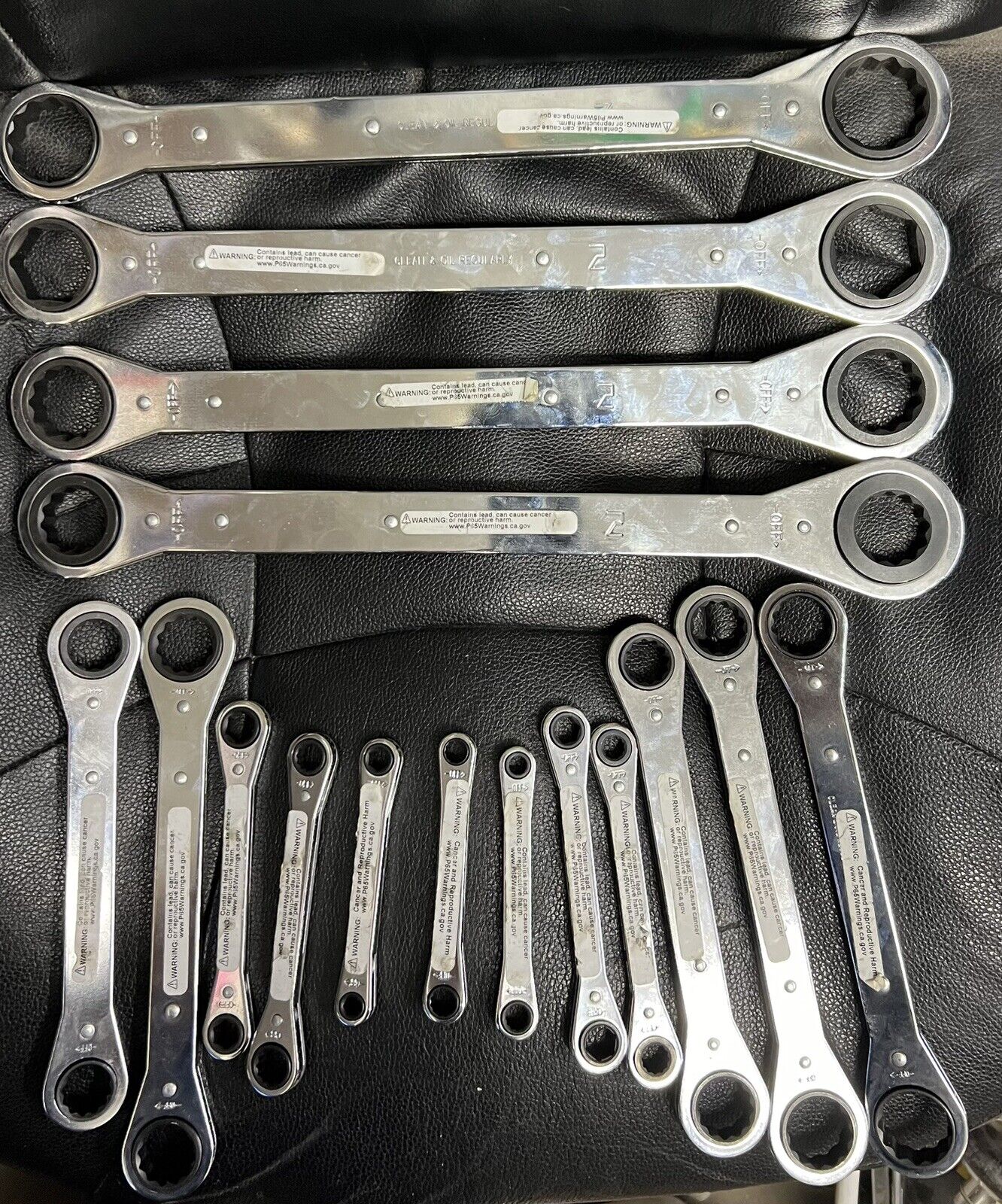 Snap-on, Double Box Ratcheting Wrenches, 1/4 To 1-1/4. New, FREE SHIP