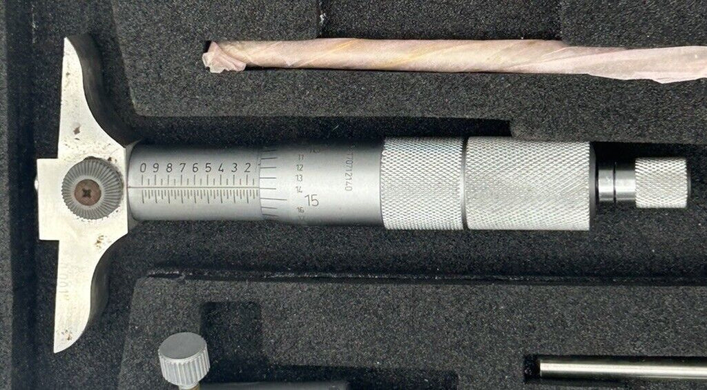 Spi Depth Micrometer No. 11-566-7 Machined to 5 Degree Angle!