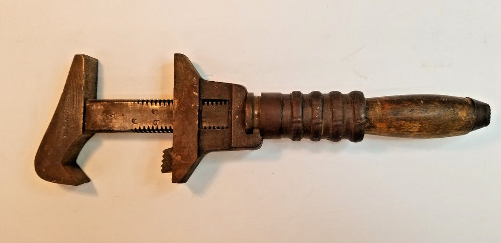 BEMIS & CALL H & T CO. Double Jawed Parrot Eagle Beak Wrench,13", GNRY Railroad