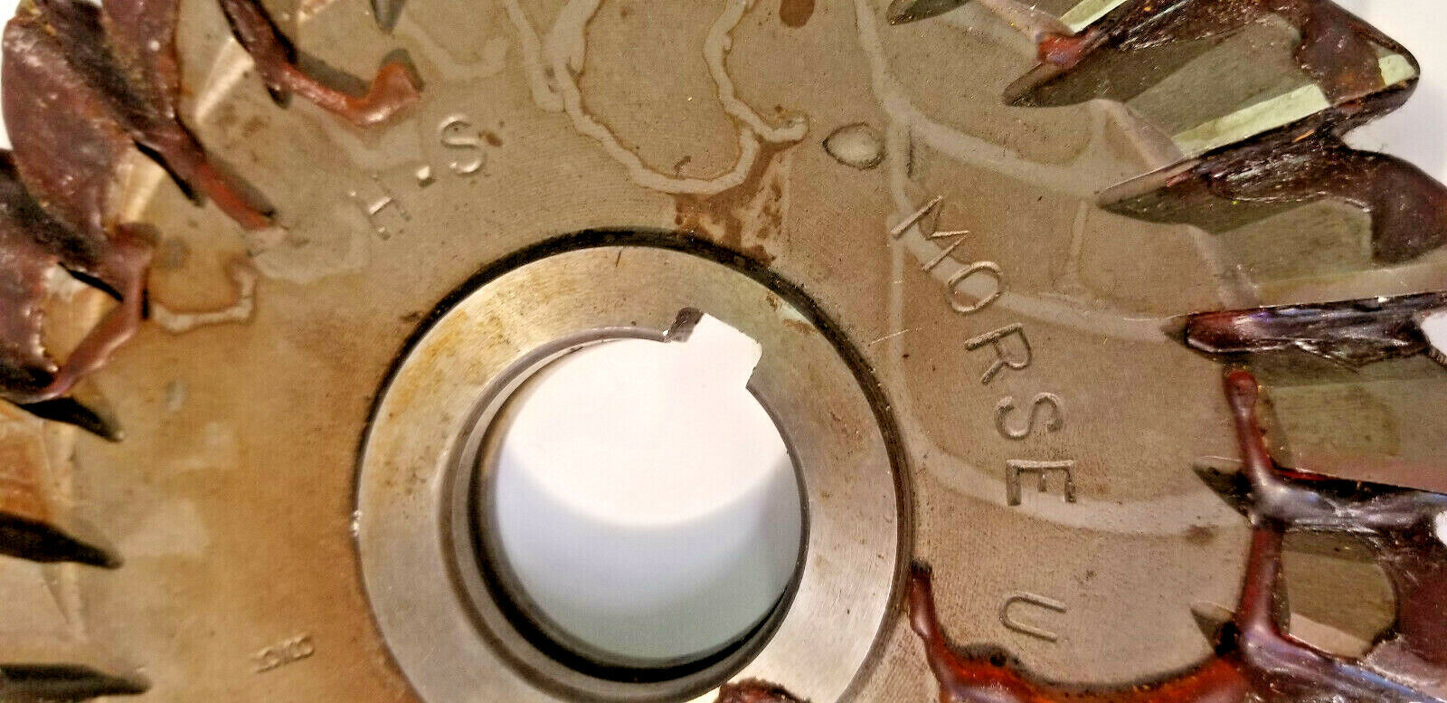 Straight Side Milling Cutter 6" x 5/8" x 1-1/4", HSS, Re-ground, USA