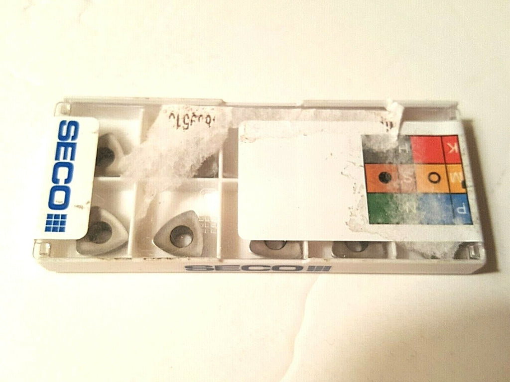 218.19-125T-T3 M07 SECO INSERTS Grade MS2050 - Carbide PVD,10PCS, EDP 90225, NEW