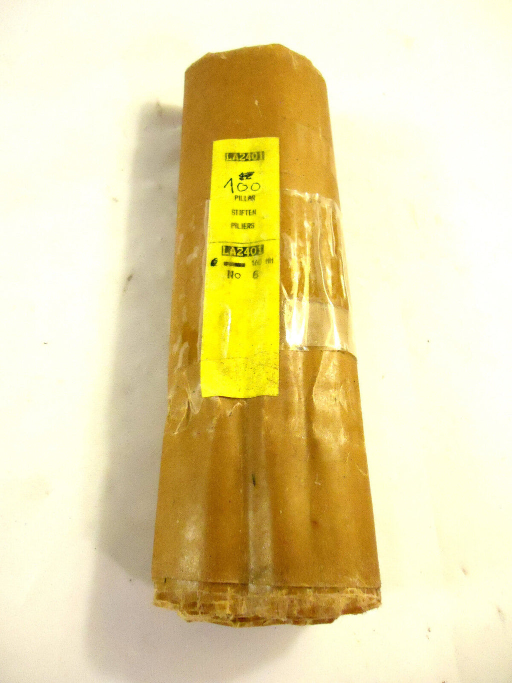 Swiss Made Pillar Needle Files, 100pcs, Cut #6, Switzerland, New.