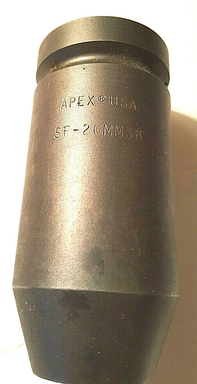 APEX SF-20MM38 SURFACE DRIVE SOCKET, 20mm, 1" Drive Deep Socket, NEW