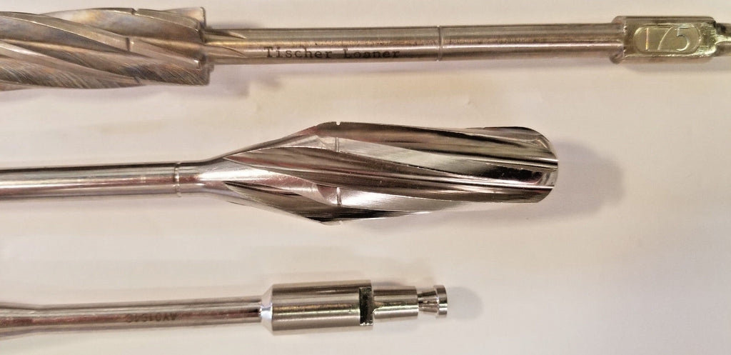 ORTHOPEDIC SURGICAL BONE REAMERS AND STEP DRILL BIT, USED