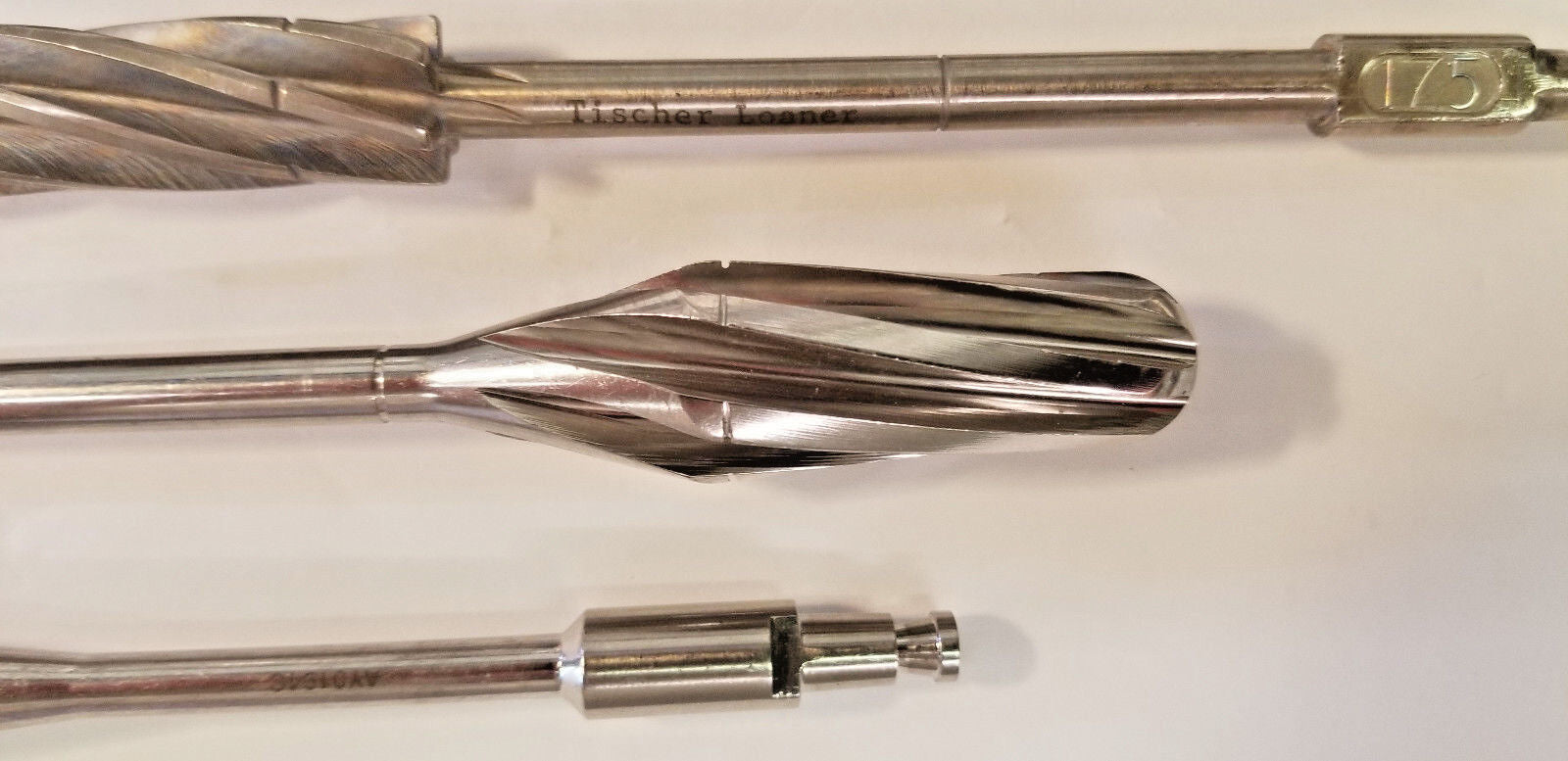 ORTHOPEDIC SURGICAL BONE REAMERS AND STEP DRILL BIT, USED