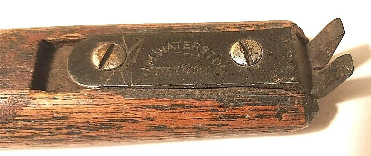 Vintage J.M.WATERSTON Magnetic Tack Hammer with Tack Puller, DETROIT