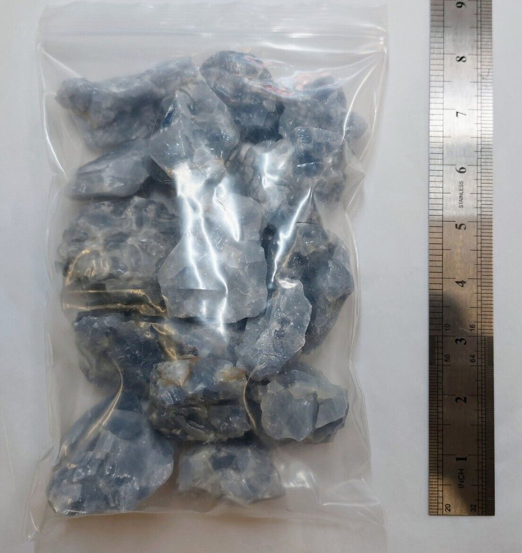 Blue Onyx Calcite Rough 2lb