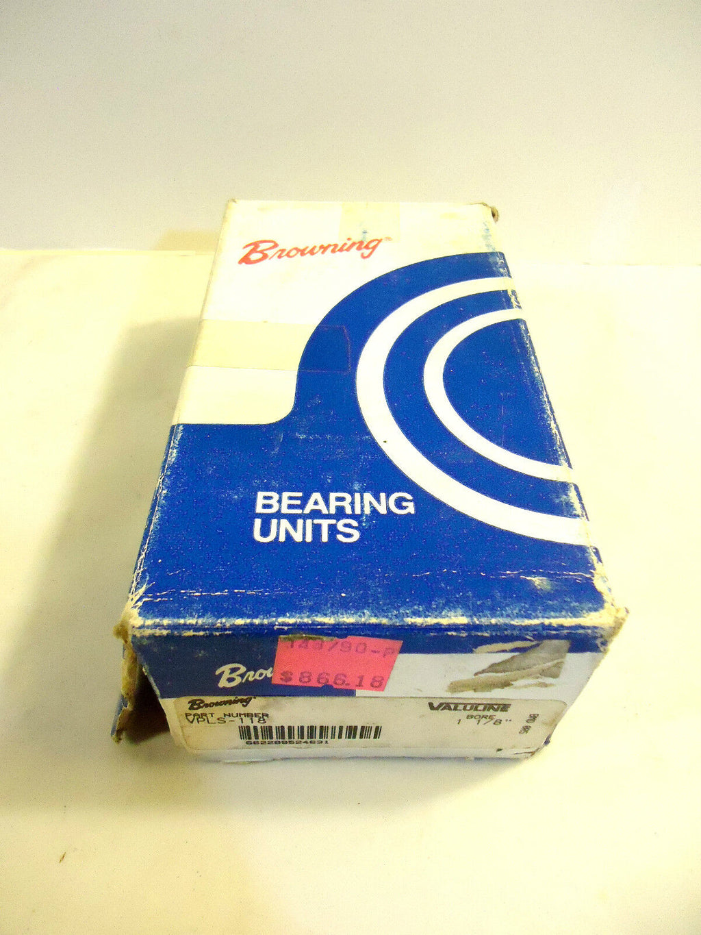 Browning Pillow Block Bearings, #VLPS-118, 4 Pieces, 1 Lot, New/Other.