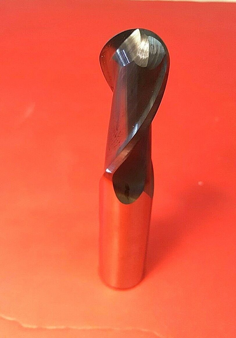 Niagara Cutter Carbide Ball End Mill 3/4"x3/4"x1-1/2" x4", 2 Flute, TIALN, NEW
